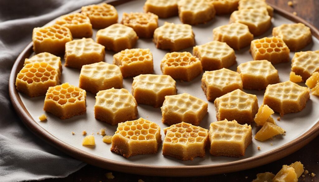 honeycomb cookies