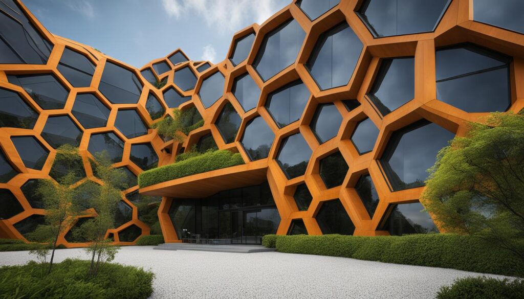 honeycomb designs for modern architecture