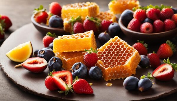 Delicious Honeycomb Dish Bringing Sweetness to Your Plate