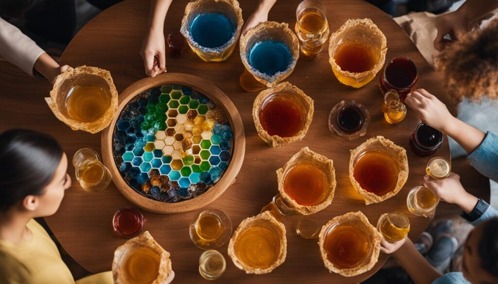 honeycomb drinking game icebreaker image