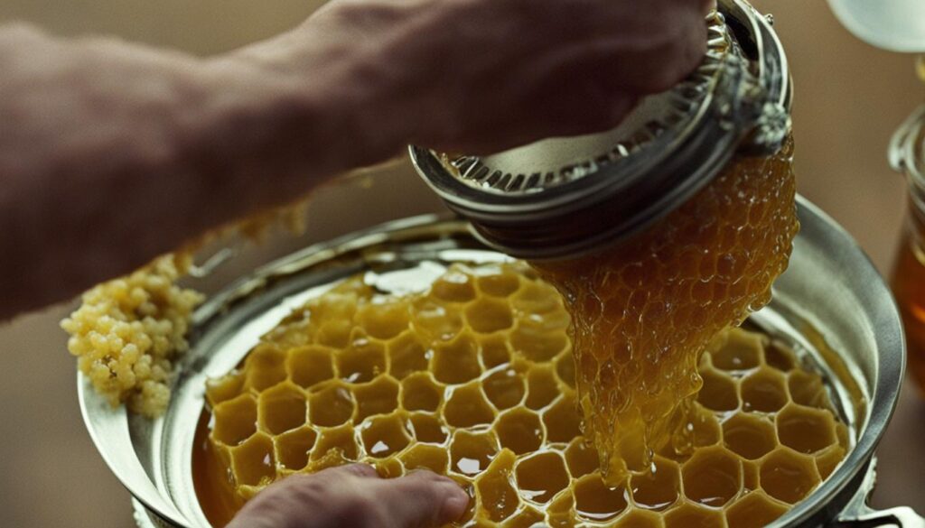 honeycomb extraction