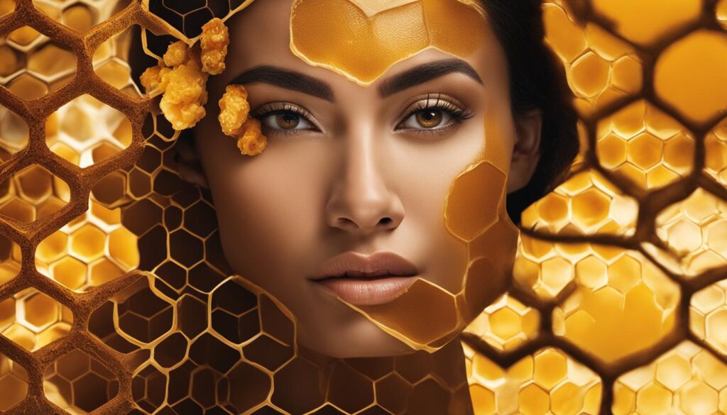 honeycomb for skin health