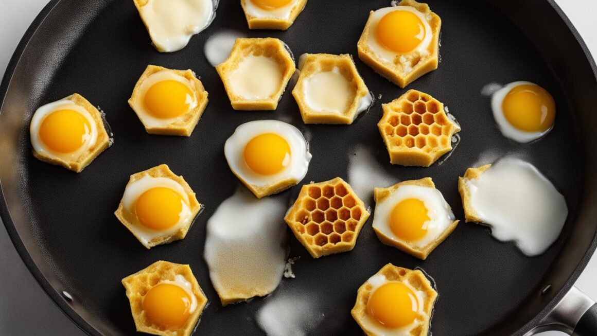 honeycomb frying pan