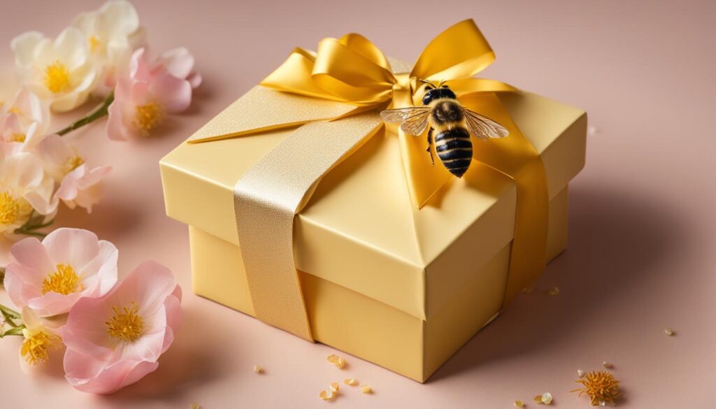 honeycomb gift box