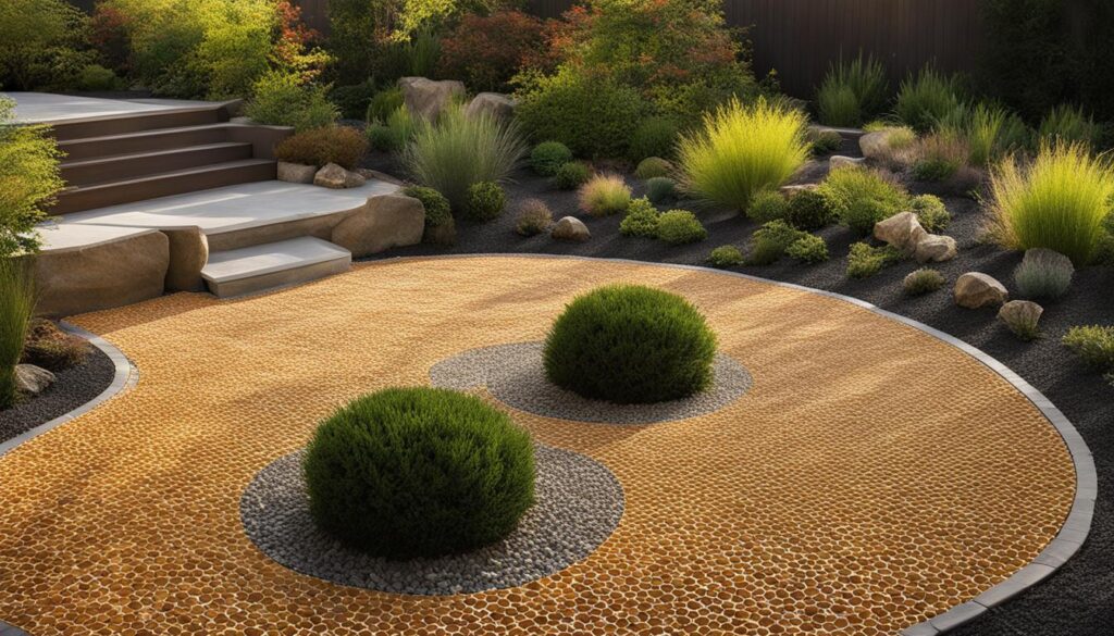 honeycomb gravel installation