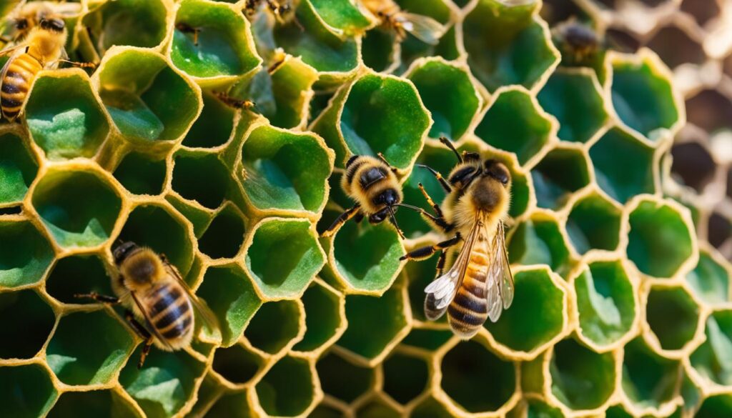 honeycomb in nature