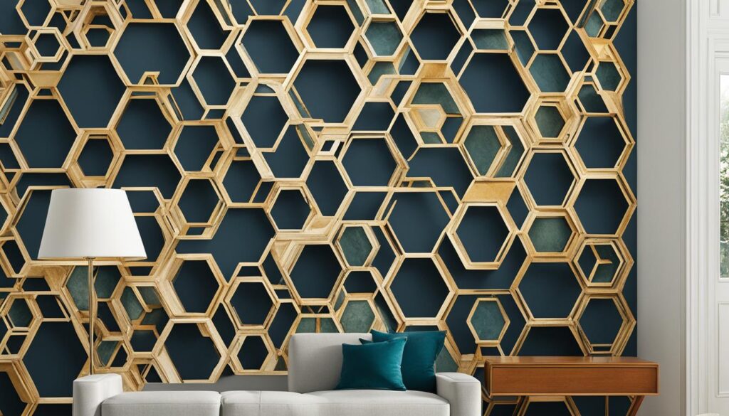 honeycomb print frame