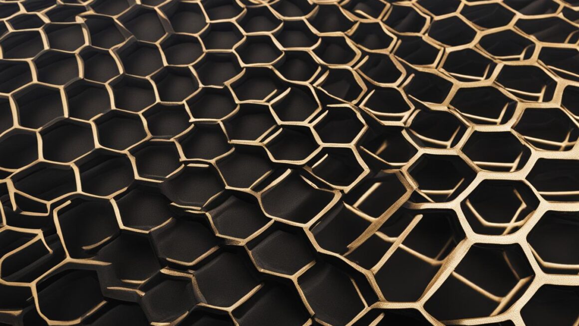 honeycomb rubber mat