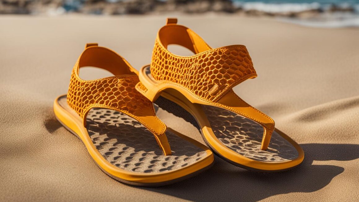 honeycomb sandals