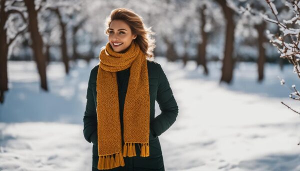 Honeycomb Scarf: Stylish and Cozy Accessories for Winter