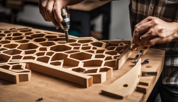 DIY Honeycomb Shelves Step-by-Step Guide