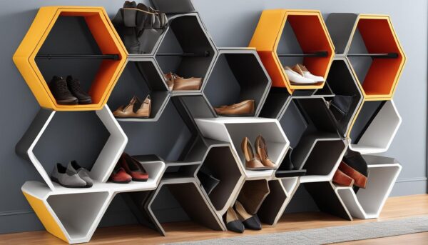 Honeycomb Shoe Rack: Organize Your Footwear with Style