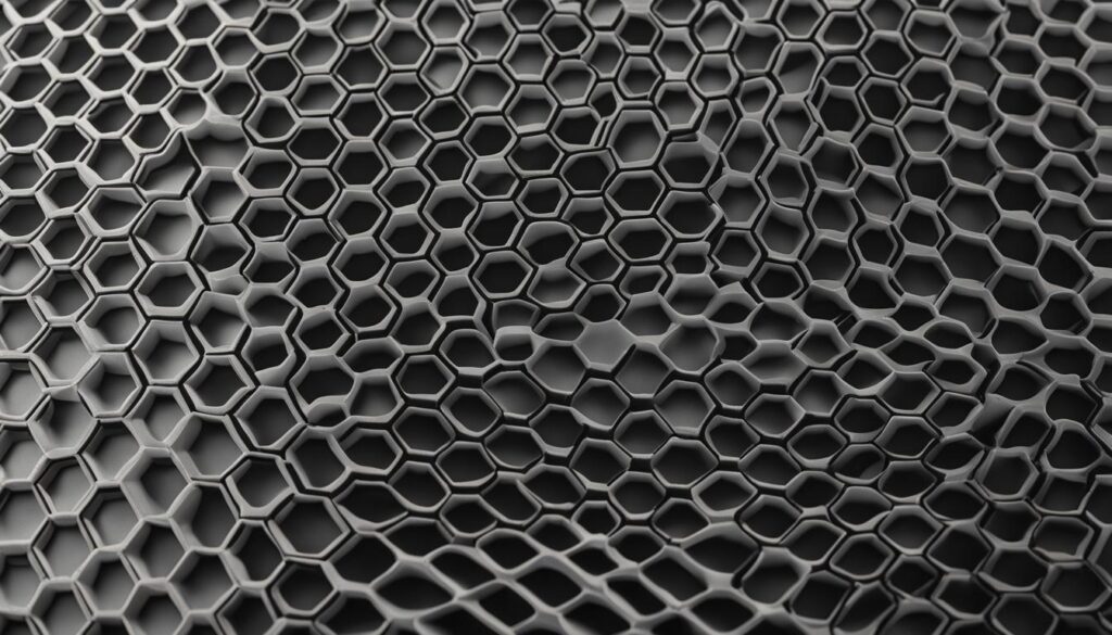 honeycomb silicone mat