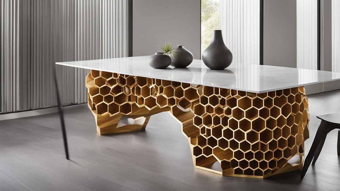 honeycomb table