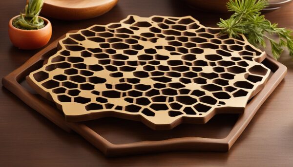 Honeycomb Trivet: Stylish and Functional Kitchen Accessory