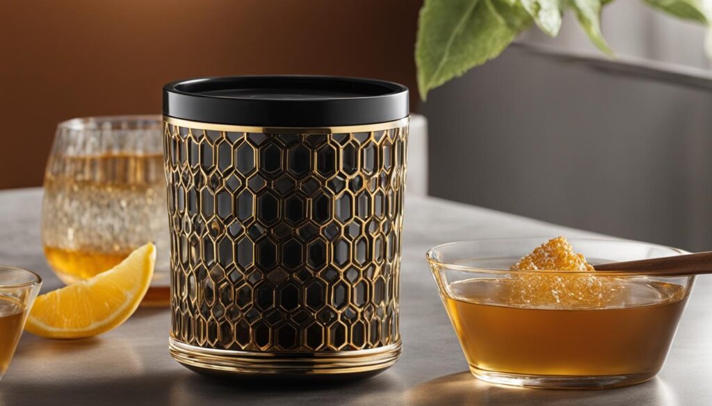honeycomb tumbler with lid