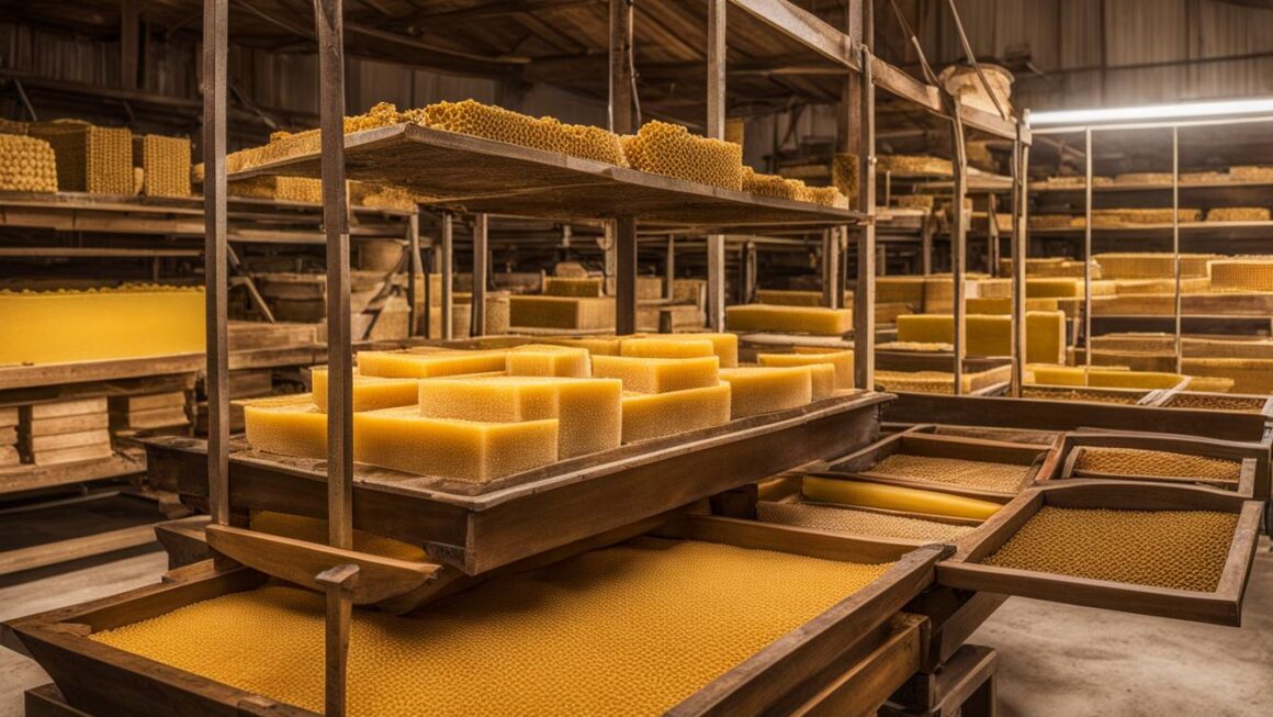 how beeswax is made