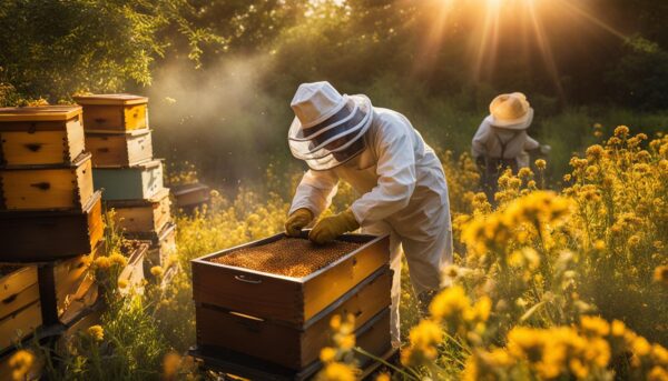 How Bee Pollen is Harvested