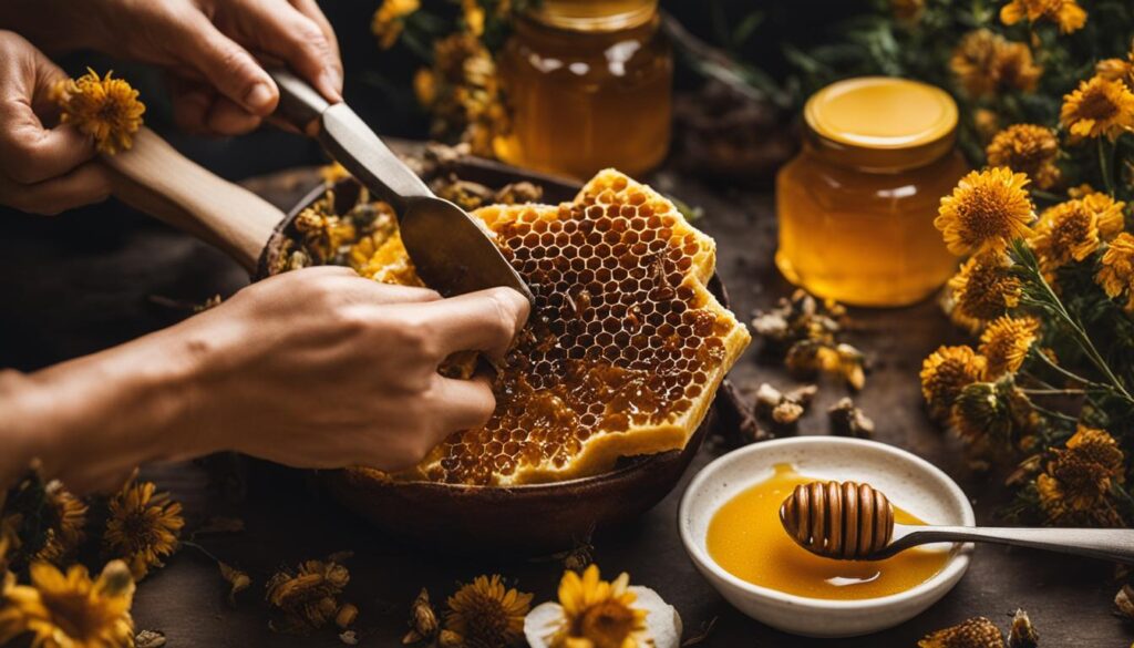 how to eat a whole honeycomb