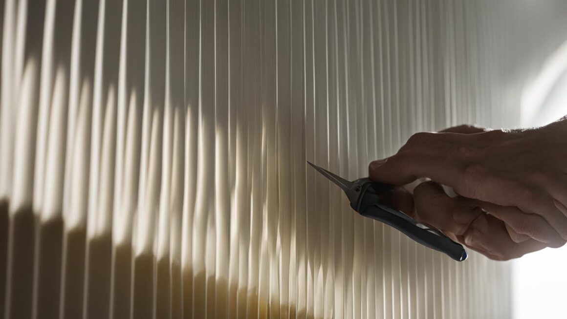how to fix honeycomb blinds