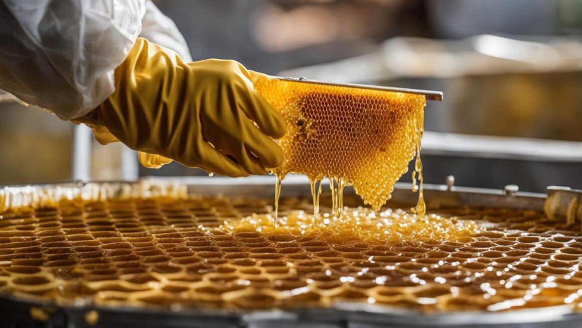 how to get honey out of honeycomb