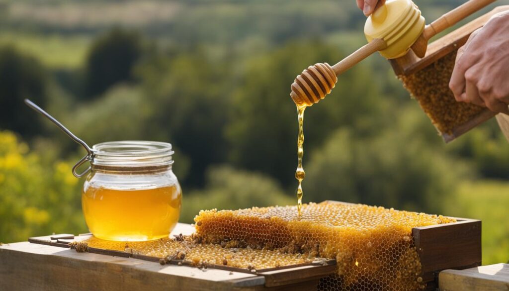 how to use a honey extractor
