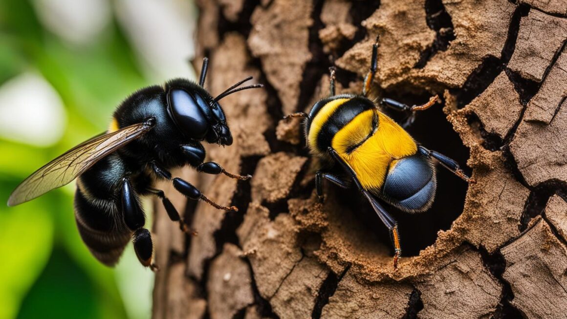 life cycle of carpenter bees