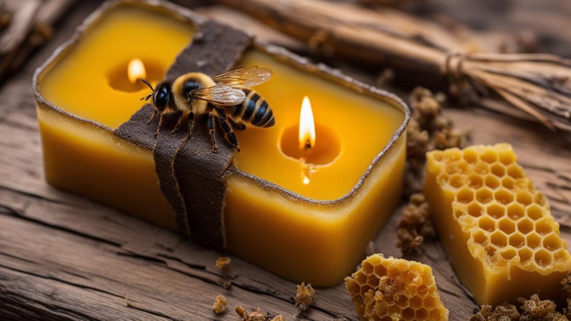 local beeswax candles