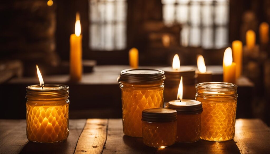 local beeswax candles
