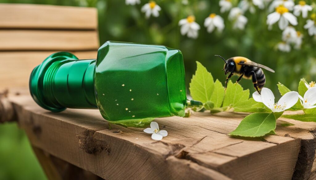 natural spray for carpenter bees