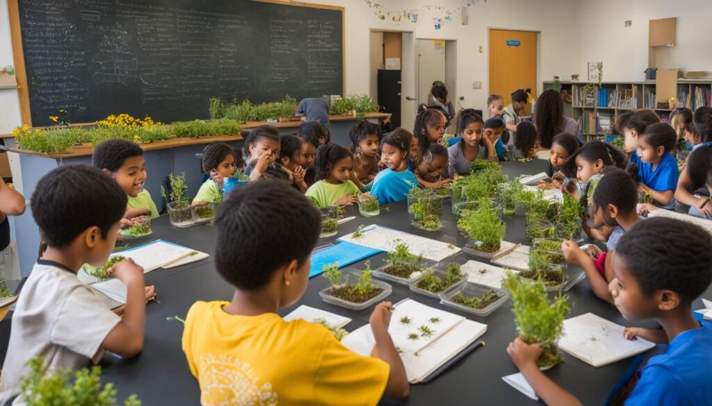 nature in the classroom