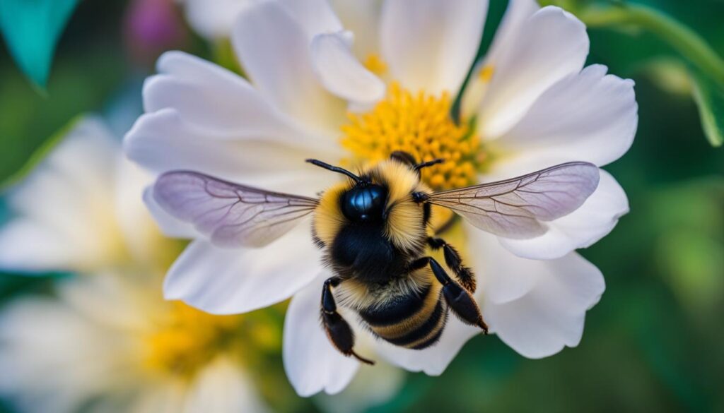 nature-inspired bee tattoo