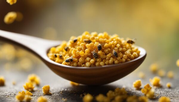 Organic Bee Pollen Granules: High-Quality Superfood Supplement