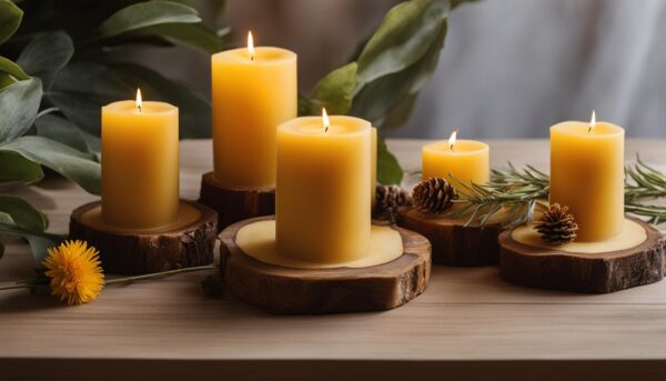 Organic Beeswax Candles: All-Natural and Eco-Friendly