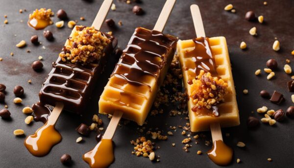 Delicious Popsicle Stick Honeycomb Treats