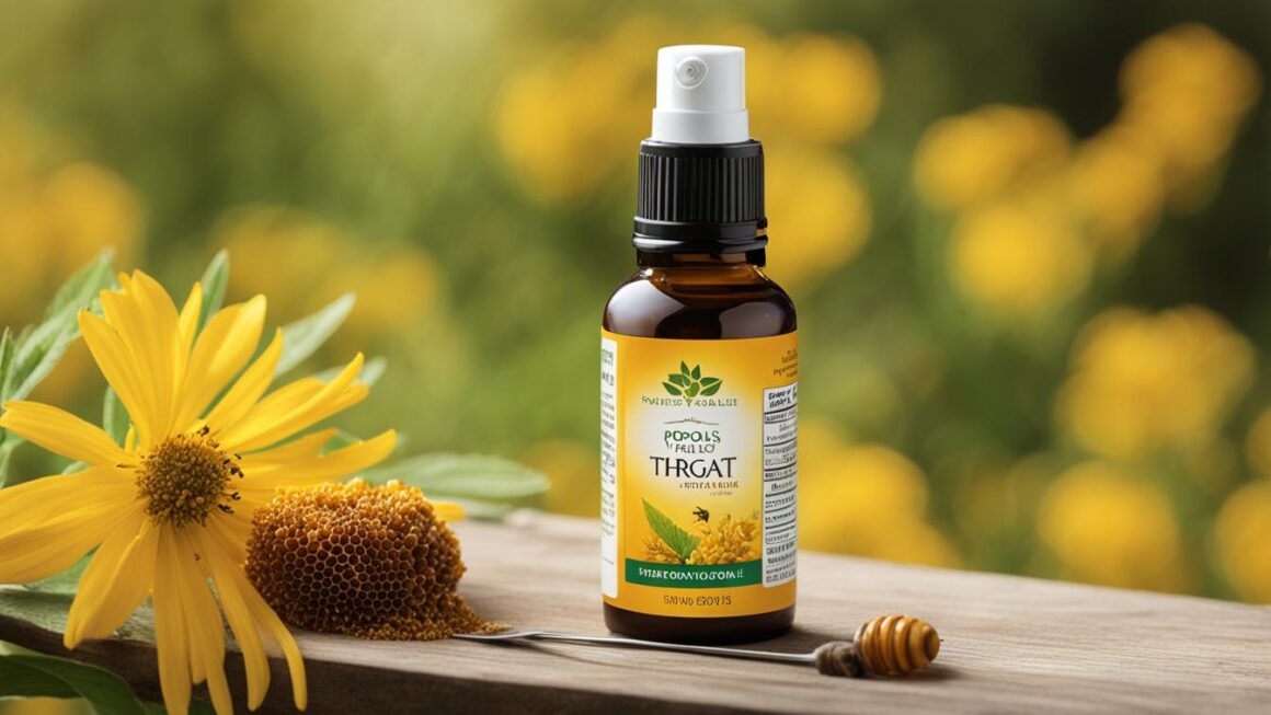 propolis sore throat spray