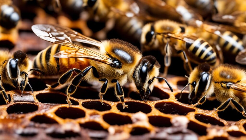 queen bee health and disease control