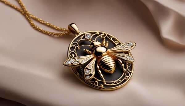 Stunning Queen Bee Pendant Elevate Your Style with Royal Charm