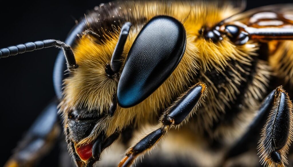 queen bee stinger under the microscope