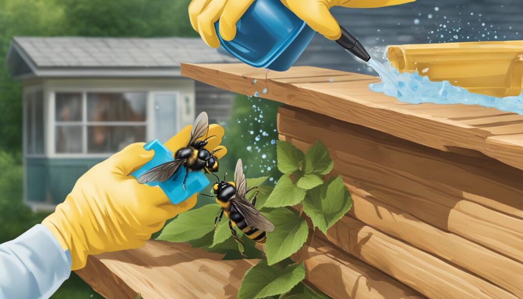 safe methods for carpenter bee removal