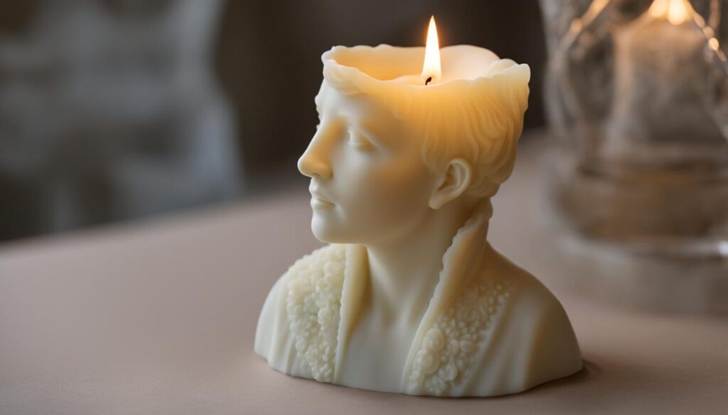 sculpture design candle mold