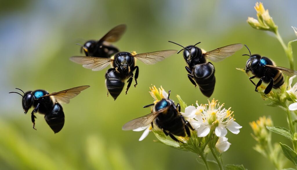 small carpenter bees