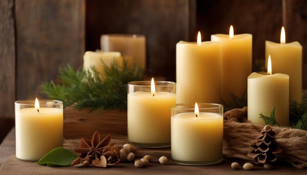 Soy and Beeswax Candles Ecofriendly Options for a Calm Ambiance