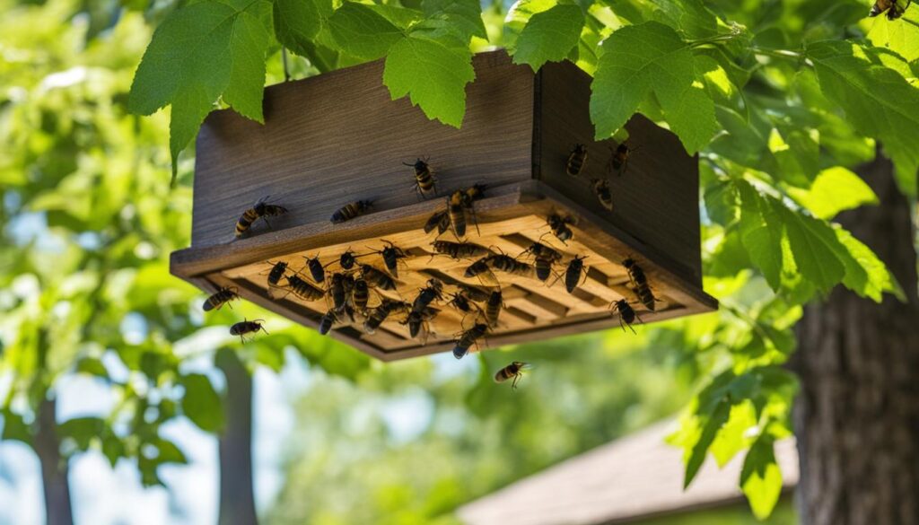 trapping carpenter bees