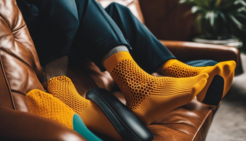 trendy honeycomb socks