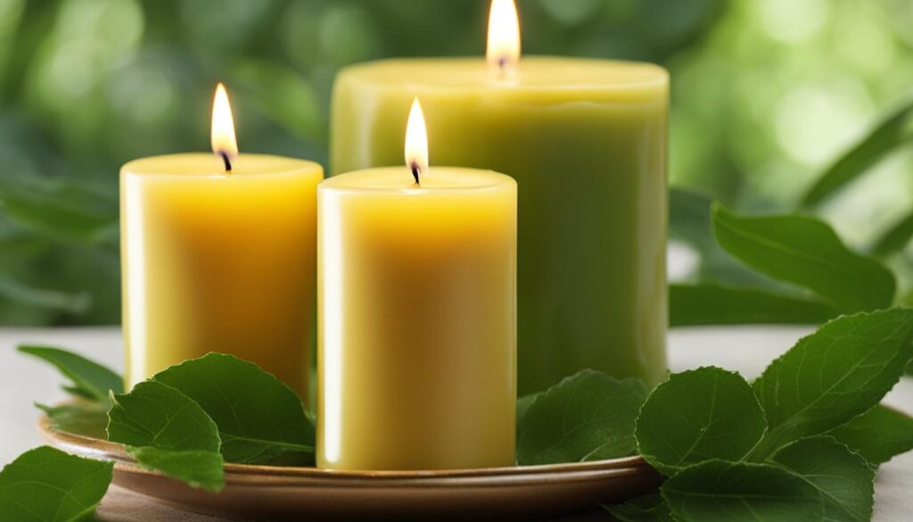 vegan and eco-friendly candles