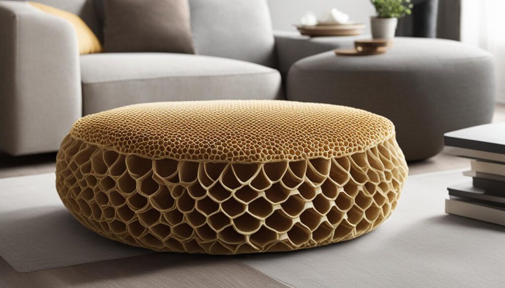 versatile honeycomb cushion