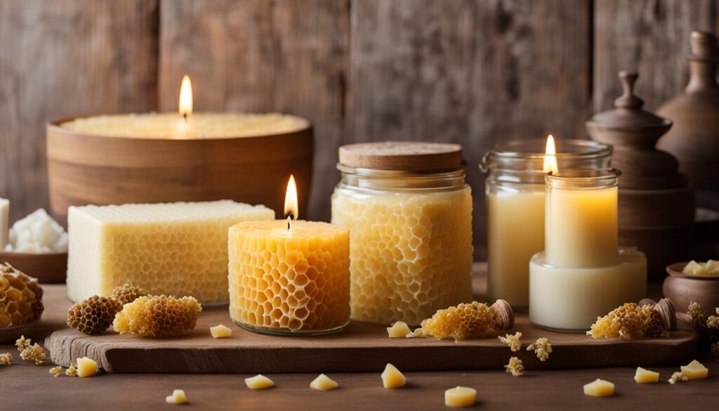 white beeswax for candle making