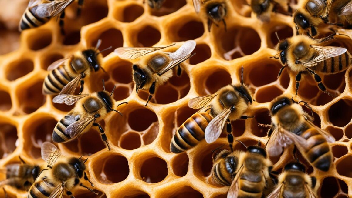 why do bees make honeycomb