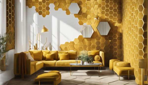 Yellow Honeycomb: A Sweet and Sunny Delight for Your Home